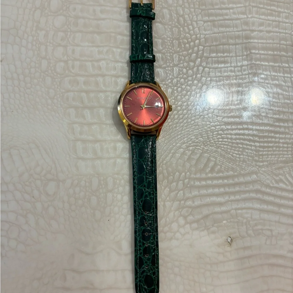 Akribos  Gold color Watch